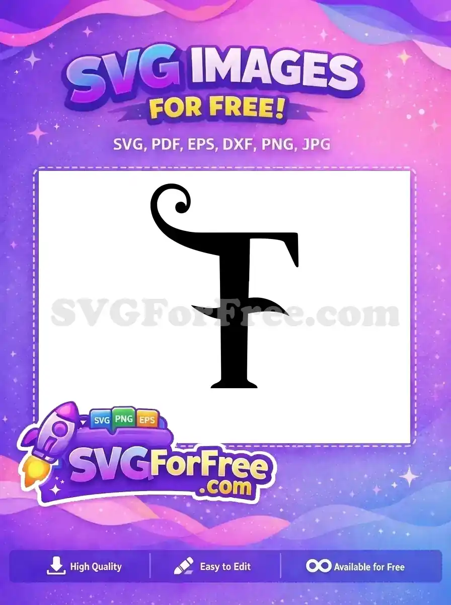 Free Alphabet Letter Free Number One Fonts Free SVG