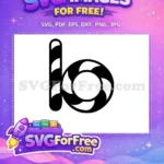 Free Number One Free Letter O Fonts Free SVG - Instant Download