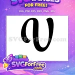 Free Letter One Free Black Bold Font Free SVG - Instant Download