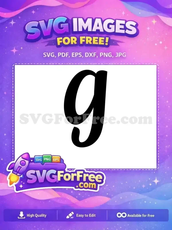 Free Lowercase Letter Free Black Font Alphabet Free SVG