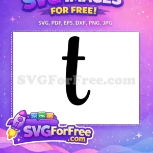 Free Black Lowercase Letter Free T Fonts Free SVG Free Black Lowercase Letter Free T Fonts Free SVG