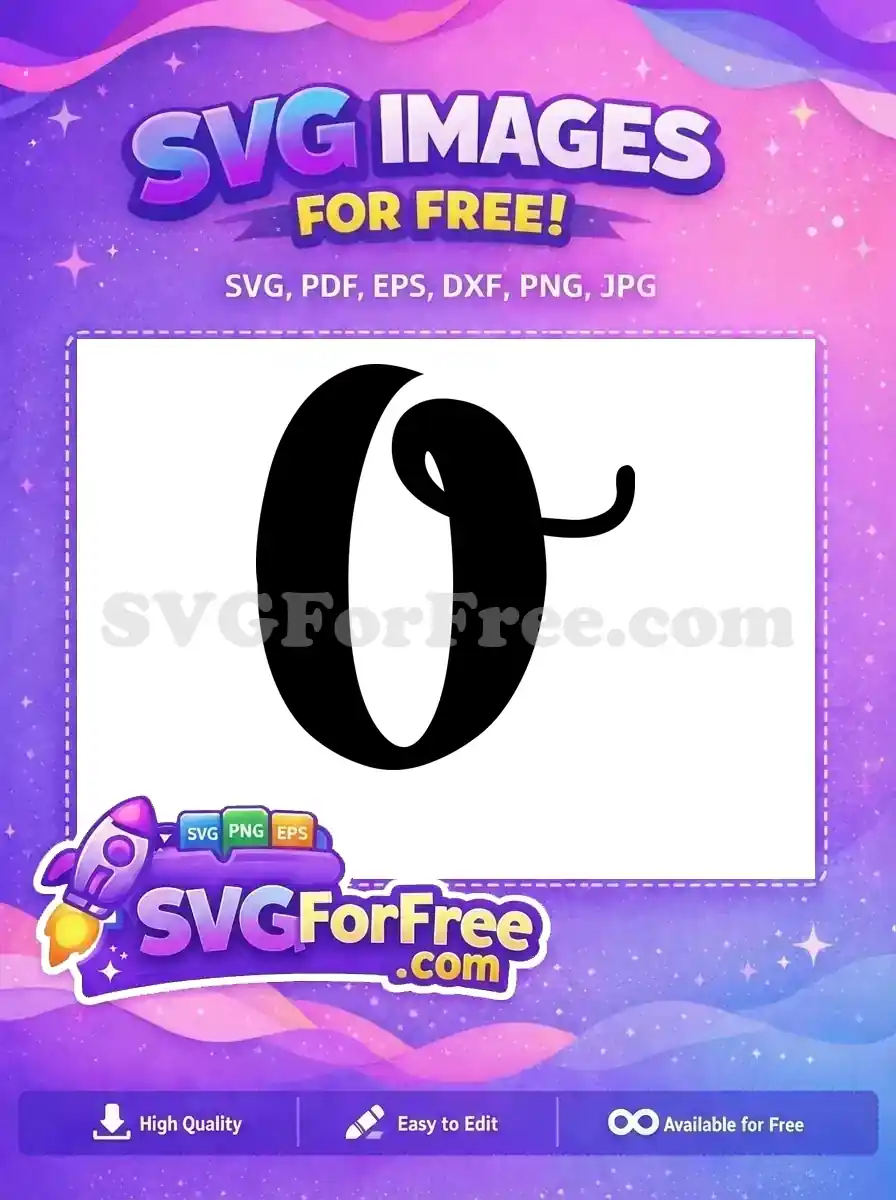 Free Black Bold Letter Free Curvy Initial Fonts Free SVG