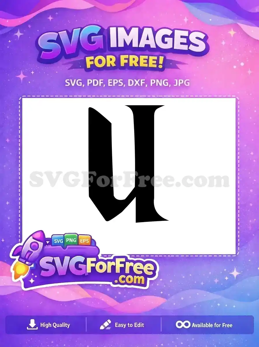 Free Number One Free Bold Font Fonts Free SVG - Instant Download