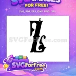 Free Ornate Number One Free Black Font Free SVG - Instant Download