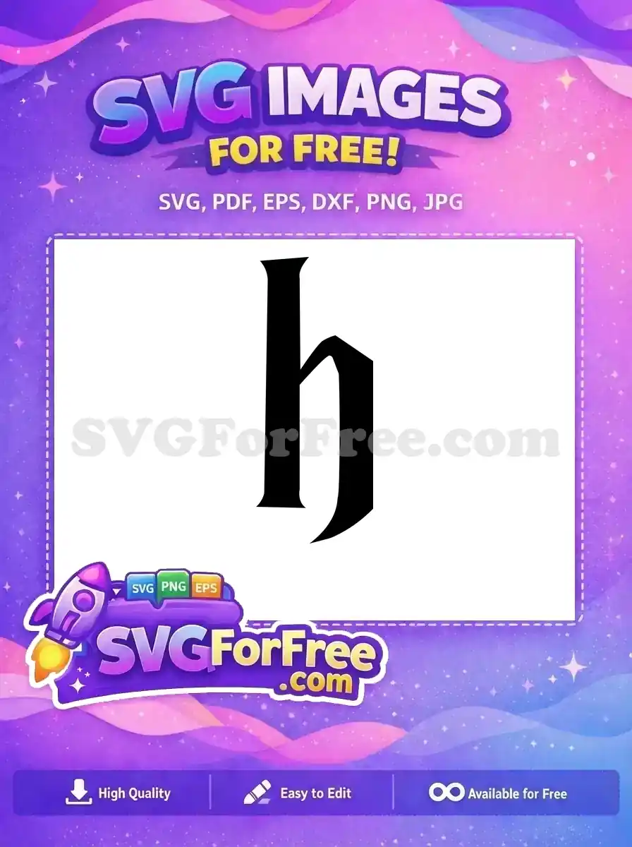 Free Number One Free Letter Font Movie Free SVG