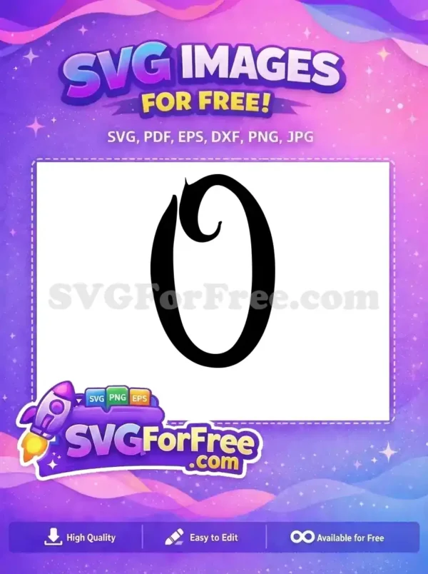 Free Black Letter O Free Decorative Initial Fonts Free SVG