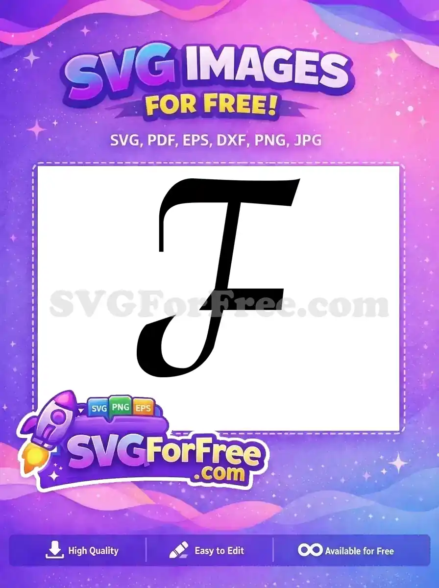 Free Letter Initial Free Fancy Alphabet Fonts Free SVG