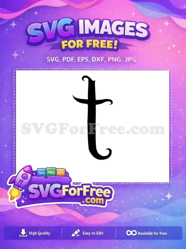 Free Swirling Letter Free Initial T Fonts Free SVG Free Swirling Letter Free Initial T Fonts Free SVG