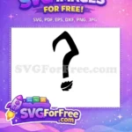Free Bold Question Mark Free Fonts One Free SVG - Instant Download