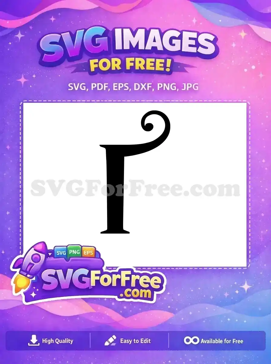 Free Number One Free Fonts SVG Free SVG 3