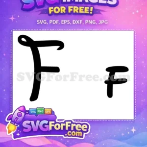 Free Black Letter F Free Fonts Alphabet Free SVG