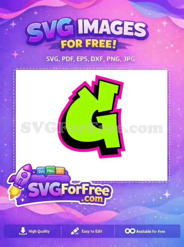 Free Lime Letter Free Pink Trim Alphabet Free SVG Free Lime Letter Free Pink Trim Alphabet Free SVG
