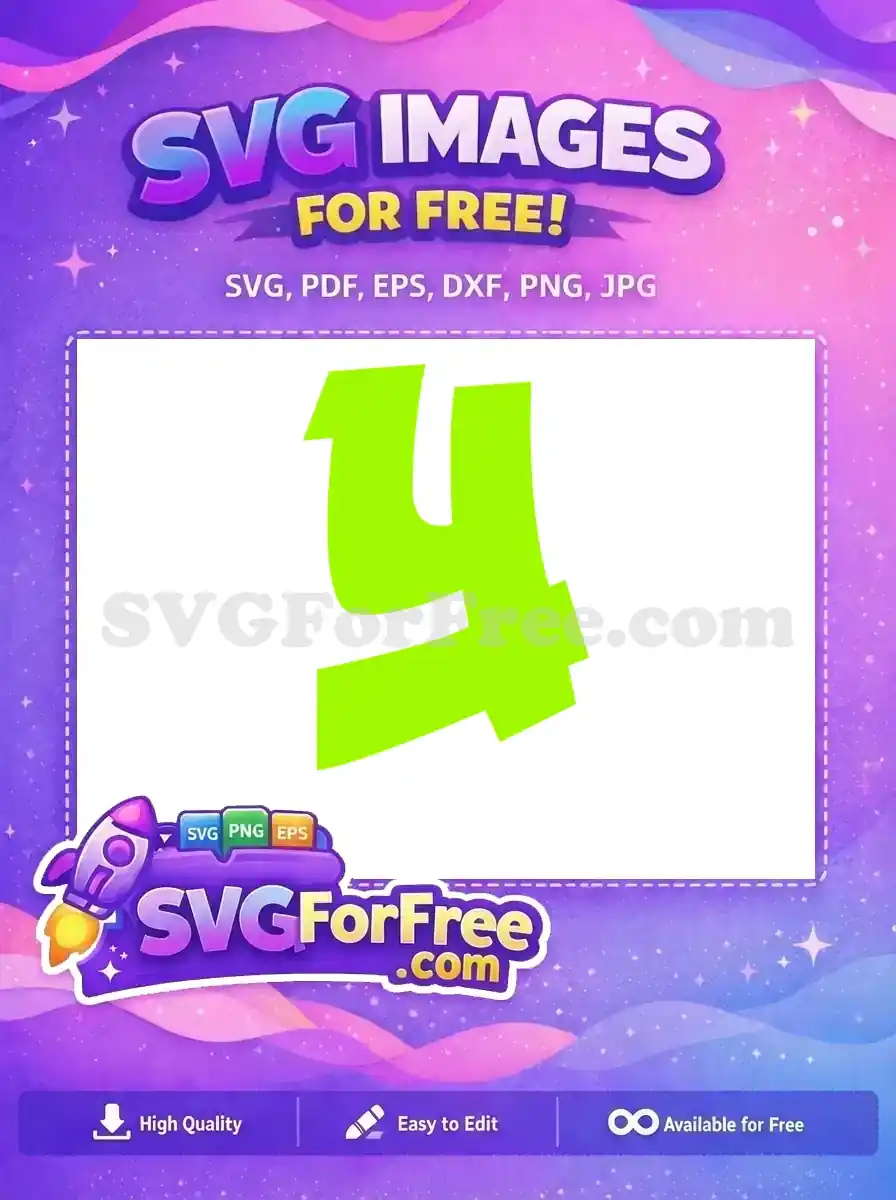 Free Lime Number One Free Bold Fonts 1 Free SVG