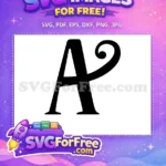 Free Number One Free Font Text 1 Free SVG - Instant Download