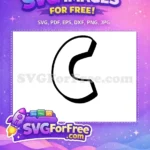 Free Black Letter C Free Bold Font Alphabet Free SVG 1 - Instant Download
