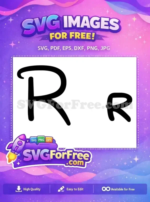 Free Black Calligraphic R Free Initial Font Alphabet Free SVG Free Black Calligraphic R Free Initial Font Alphabet Free SVG