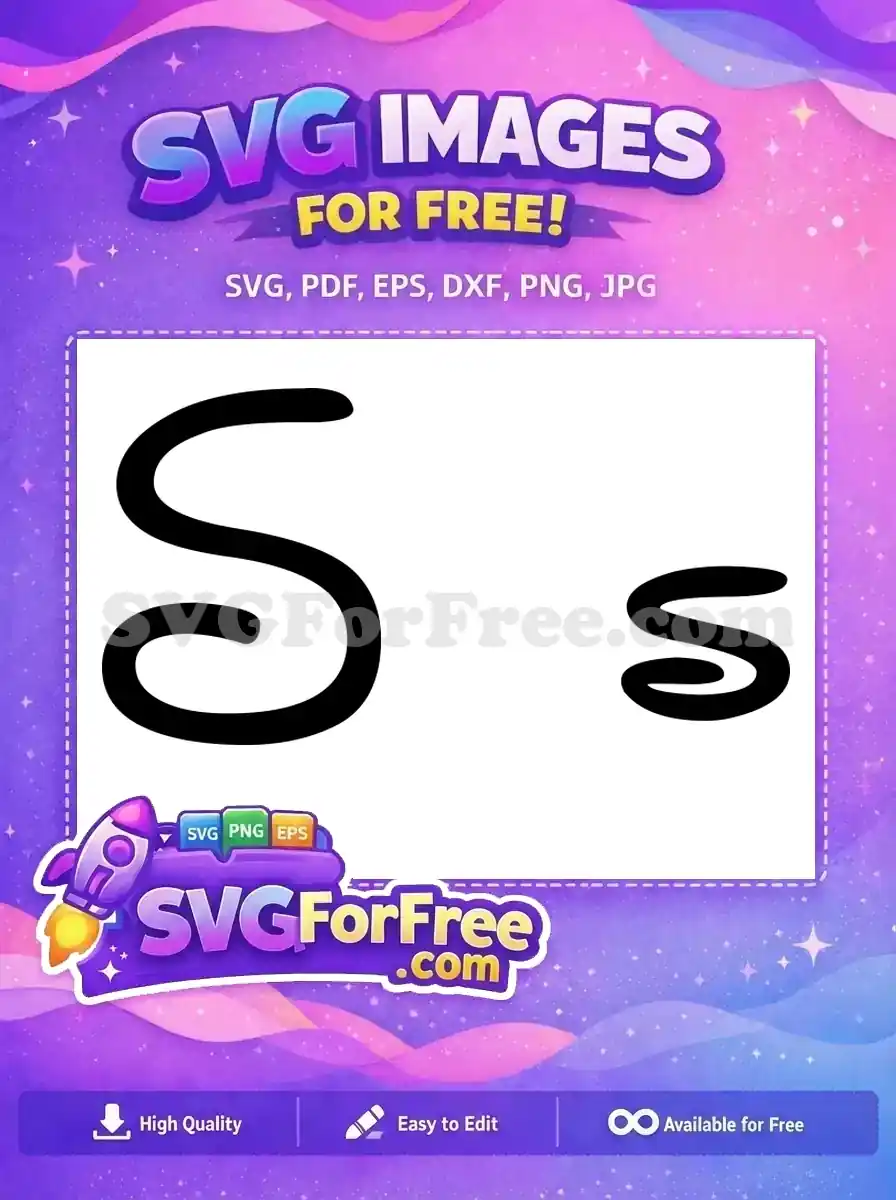 Free Black Letter S Free Fancy Initial Fonts Free SVG
