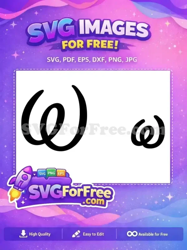 Free Black Bold Font Free Letter W Initial Free SVG 1 Free Black Bold Font Free Letter W Initial Free SVG 1