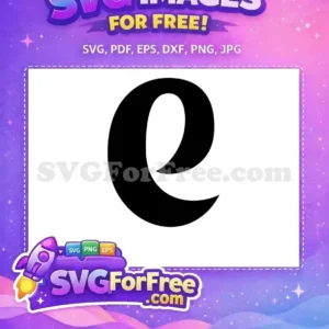 Free Black Letter E Free Bold Font Alphabet Free SVG 4 Free Black Letter E Free Bold Font Alphabet Free SVG 4
