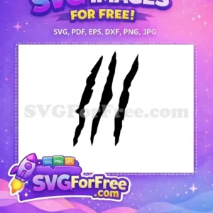 Free Black Claw Marks Free Scratch Style Animal Free SVG Free Black Claw Marks Free Scratch Style Animal Free SVG