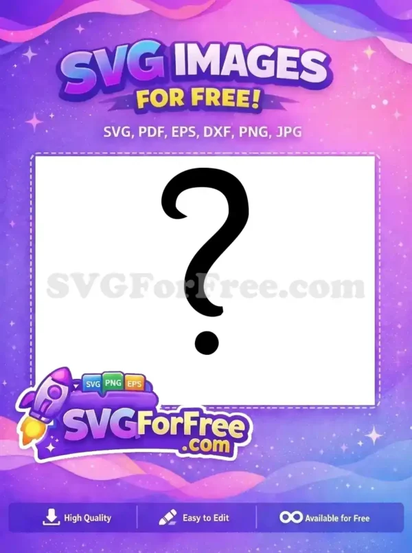 Free Black Question Mark Free Bold Fonts Free SVG 2