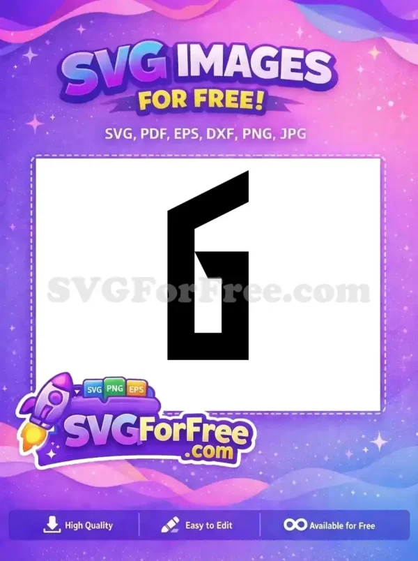 Free Number One Free Simple Fonts Alphabet Free SVG 2
