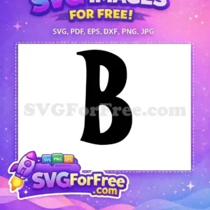 Free Black Letter B Free Initial Bold Alphabet Free SVG Free Black Letter B Free Initial Bold Alphabet Free SVG