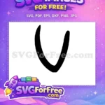 Free Letter U Bold Free Font Typeface Free SVG - Instant Download