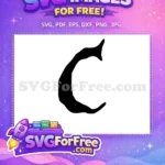 Free Distorted Letter C Free Alphabet Initial Fonts Free SVG - Instant Download