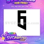 Free Number One Free Font Simple 1 Free SVG - Instant Download