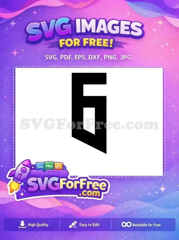 Free Number One Free Font Simple 1 Free SVG