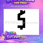 Free Number One Free Font Bold Alphabet Free SVG 1 - Instant Download