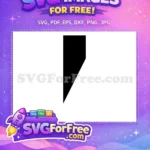 Free Two Tone Free Diagonal Line Simple Free SVG - Instant Download
