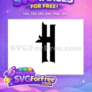 Free Black Letter H Free Initial Free Fonts SVG Free Black Letter H Free Initial Free Fonts SVG