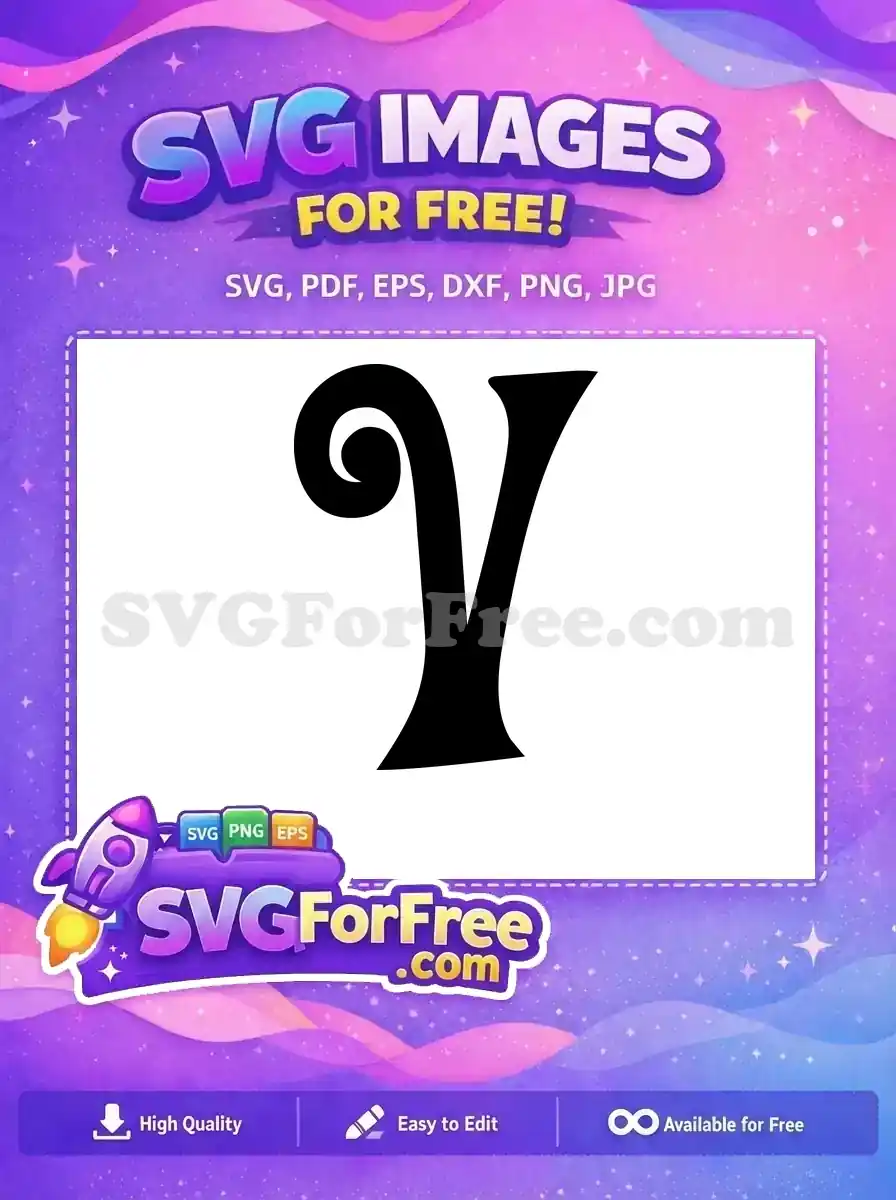 Free Swirling Letter Free Initial Fonts Alphabet Free SVG
