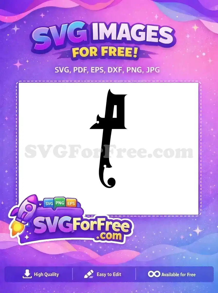 Free Number One Free Black Bold Fonts Free SVG 4