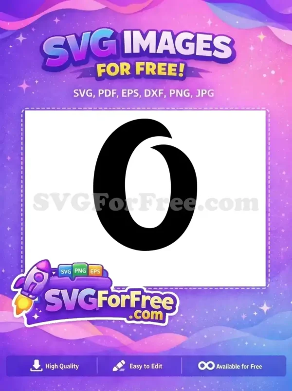 Free Black Bold Initial O Free Monogram Fonts Free SVG