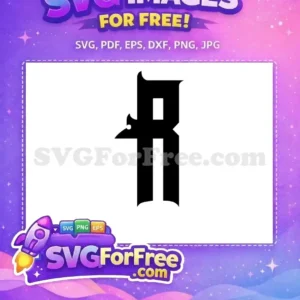 Free Black Letter R Free Fonts Alphabet Free SVG