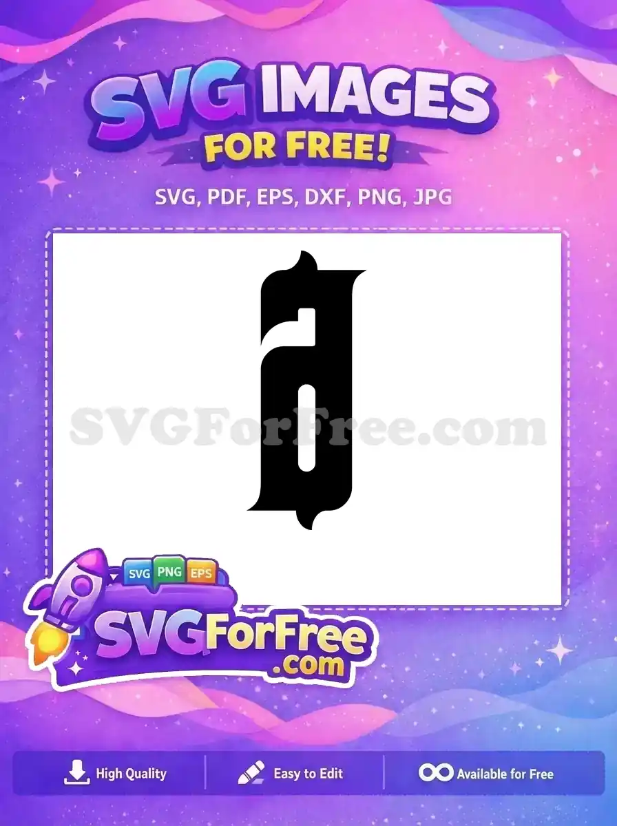 Free Blackletter Initial A Free Medieval Font Alphabet Free SVG