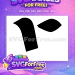 Free Number One Free Black Font Number One Free SVG 1 - Instant Download