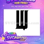Free Black Letter U Free Initial Simple Fonts Free SVG - Instant Download