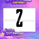 Free Black Bold Letter Free Initial Z Fonts Free SVG - Instant Download