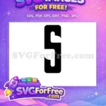 Free Number One Free Bold Font Free SVG 5 - Instant Download