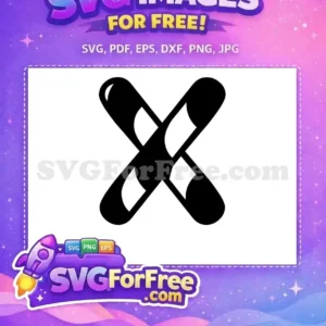 Free Black Intersecting Font Free Letter X Bold Free SVG Free Black Intersecting Font Free Letter X Bold Free SVG