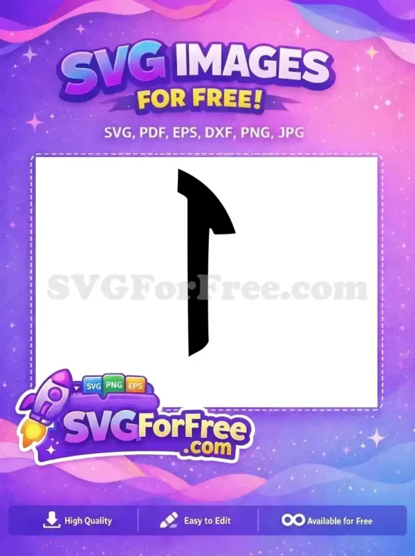 Free Black Letter T Free Bold Font Alphabet Free SVG 1