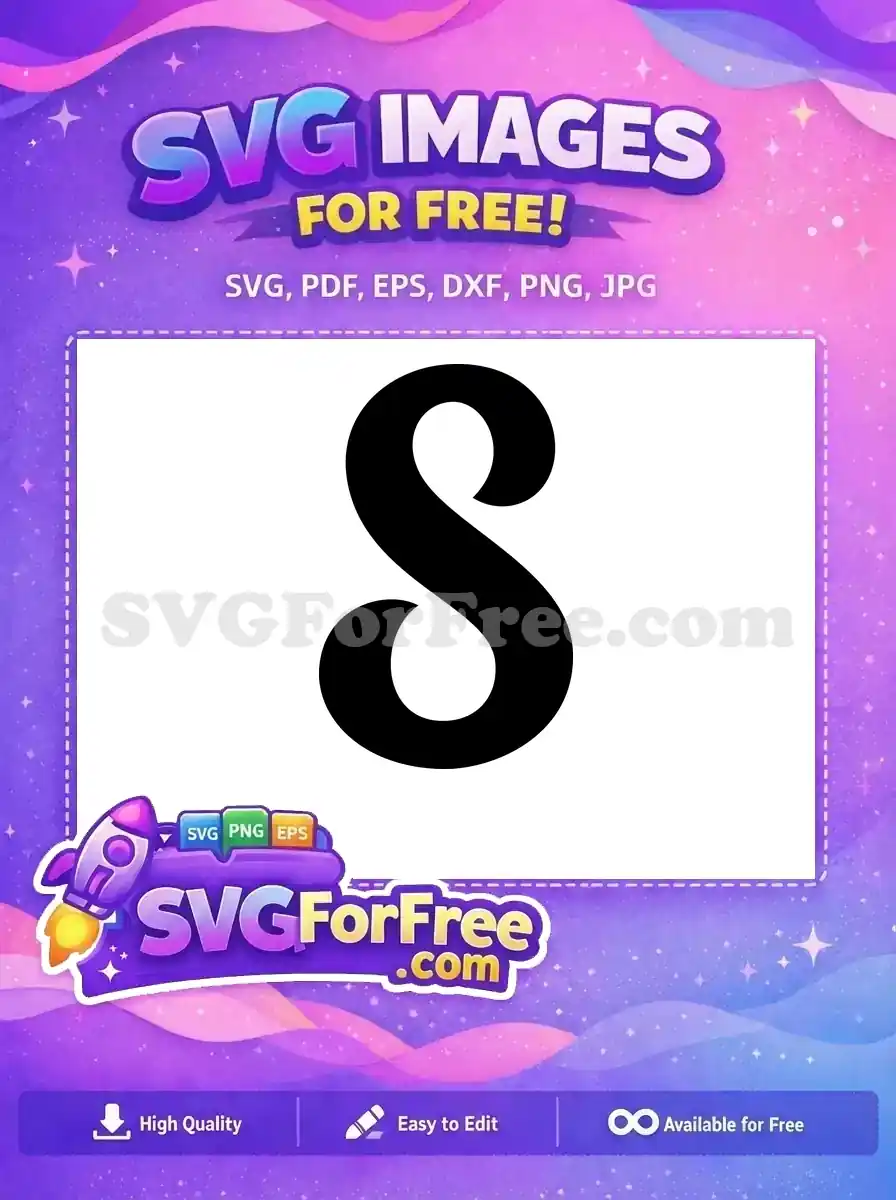 Free Black Letter S Free Initial S Fonts Free SVG