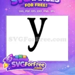 Free Black Letter Y Free Alphabet Initial Fonts Free SVG 6 - Instant Download