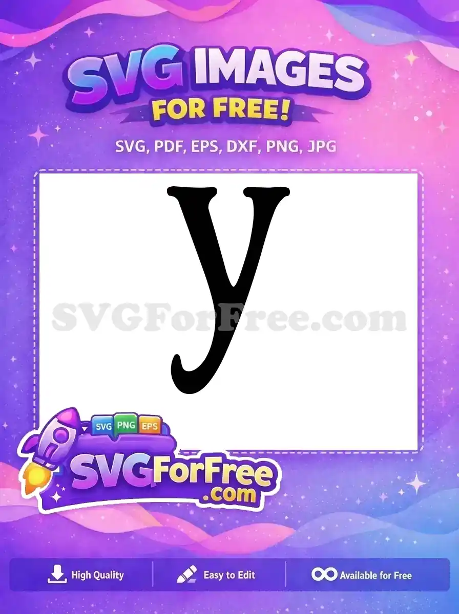 Free Black Letter Y Free Alphabet Initial Fonts Free SVG 6
