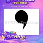 Free Quote Mark Free Punctuation Fonts Free SVG - Instant Download