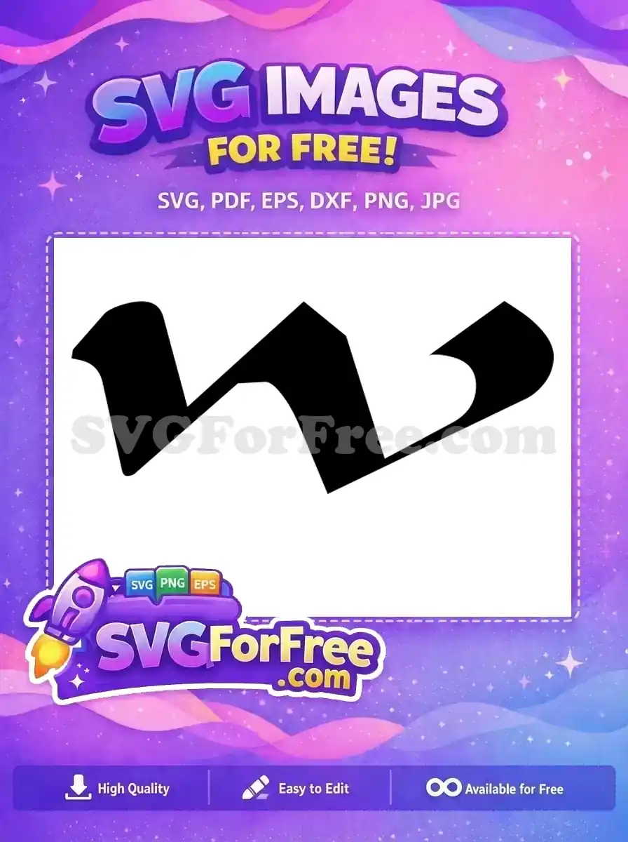Free Letter Font Free Bold Monogram Initial Free SVG